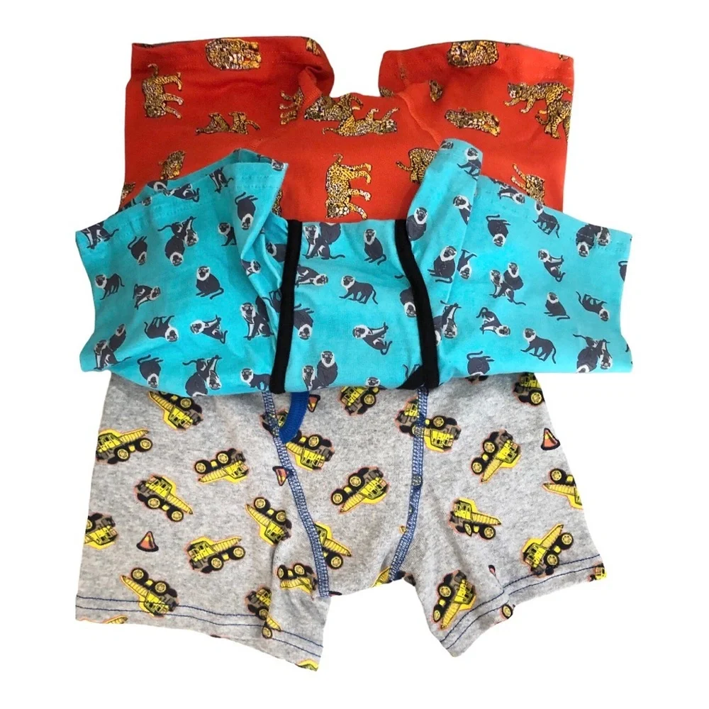 3pk graphic Print cotton elastic waistband Boxer Briefs for boys size XL (14-16)